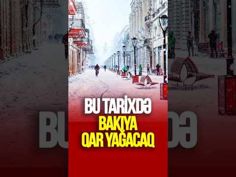 Bu tarixdə bakıya QAR YAĞACAQ temperatur enəcək və...  #tvmusavat #xəbərlər #azerbaycan