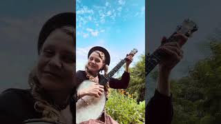 “Sally in the Garden” by Sparrow in the garden #banjo #oldtime #garden #vintage