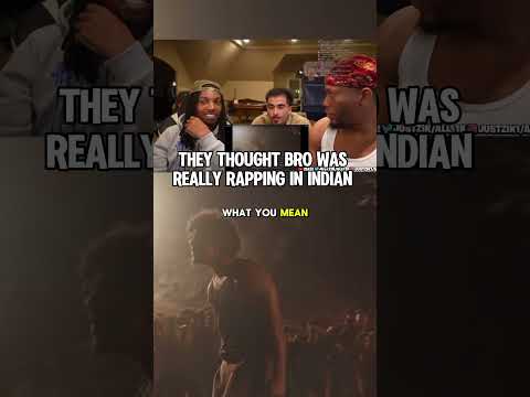 Bro thought he was RAPPING IN INDIAN???? | Hanumankind run it up reaction Zias and B Lou