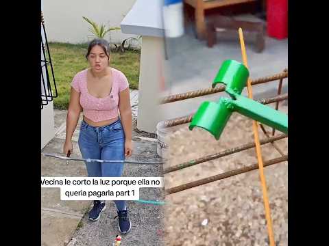 Vecina le corto la luz porque ella no queria pagarla parte 1#para #vida #viral_video
