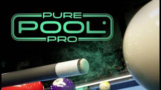 Pure Pool Pro - My Career 1st Game against Rys Morgan - Amazing Game!