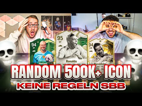 OMG!💀 RANDOM 500k+ ICON "KEINE REGELN" MODUS Squad Builder Battle 🔥