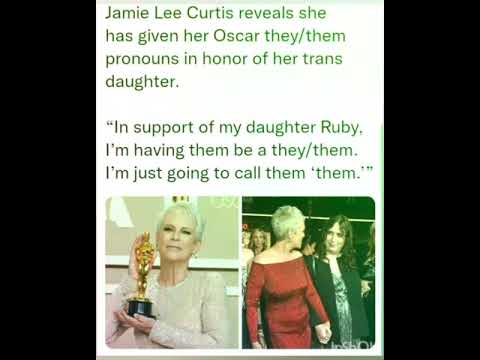 Jamie Lee Curtis reveals she has given her Oscar they/them pronouns in honor of her