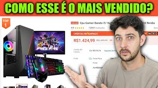 POR QUE VOCÊ NÃO DEVE COMPRAR O PC GAMER MAIS VENDIDO DA SHOPEE