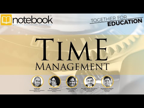 Notebook | Webinar | Together For Education | Ep 112 | Time Management