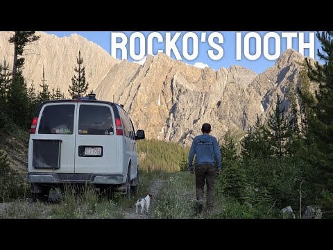 Backroad Van Life and Cooking - Eating dog food for Rocko's 100th Mountain?