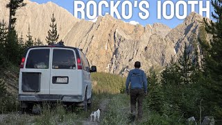 Backroad Van Life and Cooking - Eating dog food for Rocko's 100th Mountain?