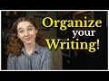 Organizing Writing Projects Effectively