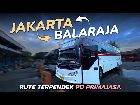 TARIFNYA GA SAMPE 30-RIBU, Bus AKAP Rute Paling Pendek | Trip Jakarta - Balaraja Naik Primajasa