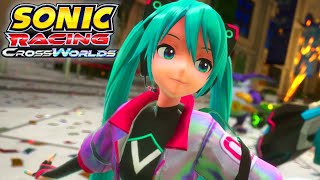 Hatsune Miku Unlocked - Sonic Racing Crossworlds (Gameplay Showcase)