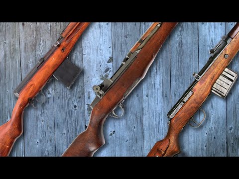 Semi-Autos of WW2 - M1 Garand, Gewehr 43, SVT-40
