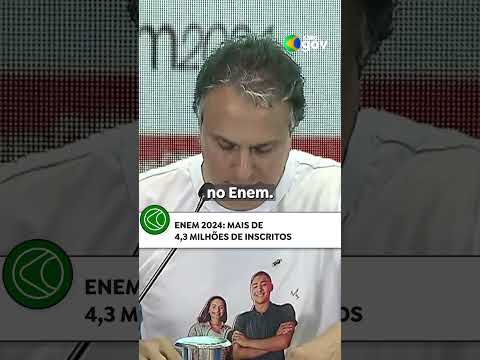 BALANÇO DO ENEM #enem #ensinomedio #enem2024 #pedemeia #educacao