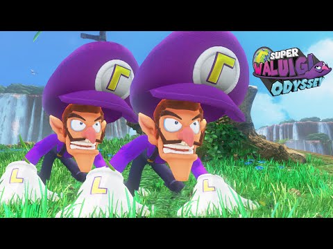 SUPER WALUIGI ODYSSEY (2-Player) - Full Game Walkthrough