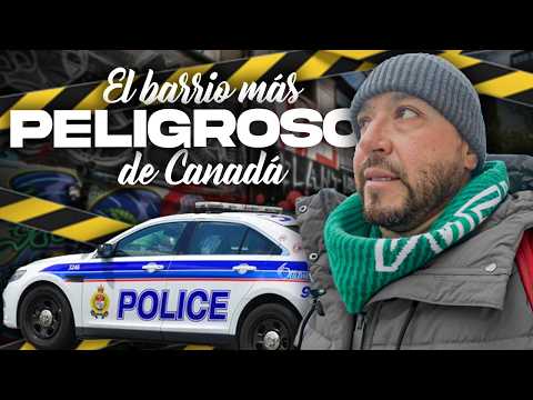 El BARRIO MÁS PELIGROSO de Montreal Canadá 🇨🇦