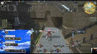 だらだらFF14して、だれか来たら雑談