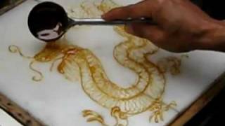 Sugar Painting - Chinese Dragon （糖画：龙）