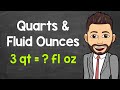 Fluid Ounces and Quarts Conversion