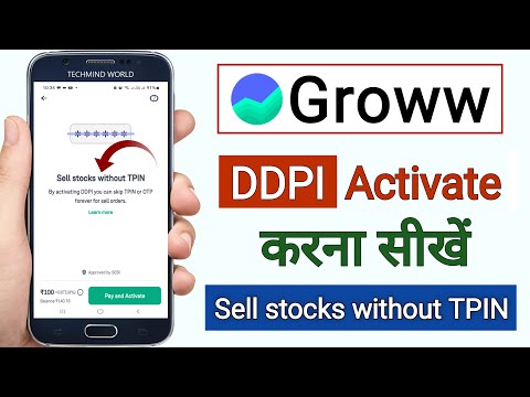 DDPI Activation in Groww Demat Account | Sell Stocks without TPIN | How to Enable DDPI in Groww A/C?