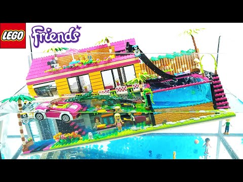LEGO Friends – Water Apocalypse in Our Newly Built House!