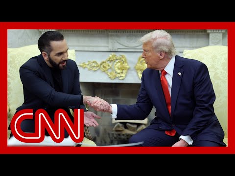 Trump meets with El Salvador’s president amid deportations showdown