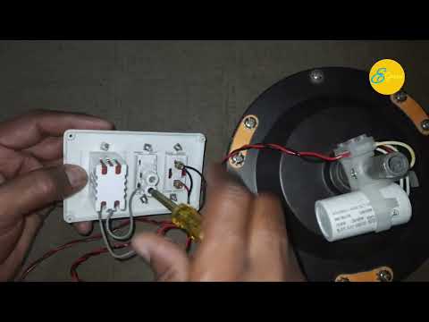 Two type connection of ceiling fan regulator|ceiling fan connection