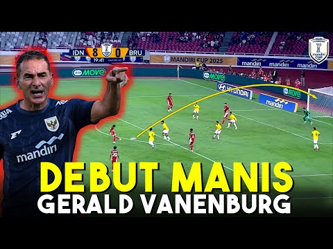 Debut Vanenburg! Indonesia U-23 Libas Brunei di ASEAN Cup 2025