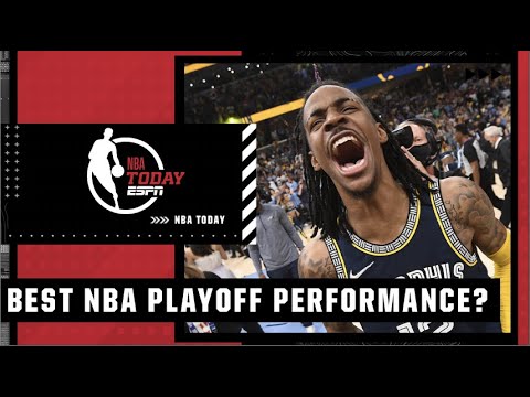 Did Ja just have the best performance of the playoffs?! | NBA Today video clip
