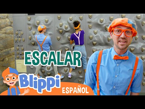 Escalamos con Blippi y Meekah 😊 | Blippi Español | Videos educativos para niños | Aprende y Juega