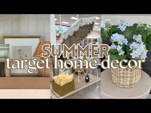 *NEW* TARGET SUMMER HOME DECOR 2026 | SHOP WITH ME & HAUL