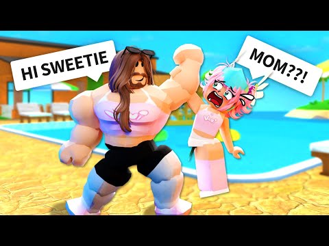 MY MOM TROLLED IN MM2 AS A MAN