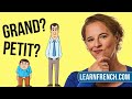 Exploring French Adjectives and Their Opposites