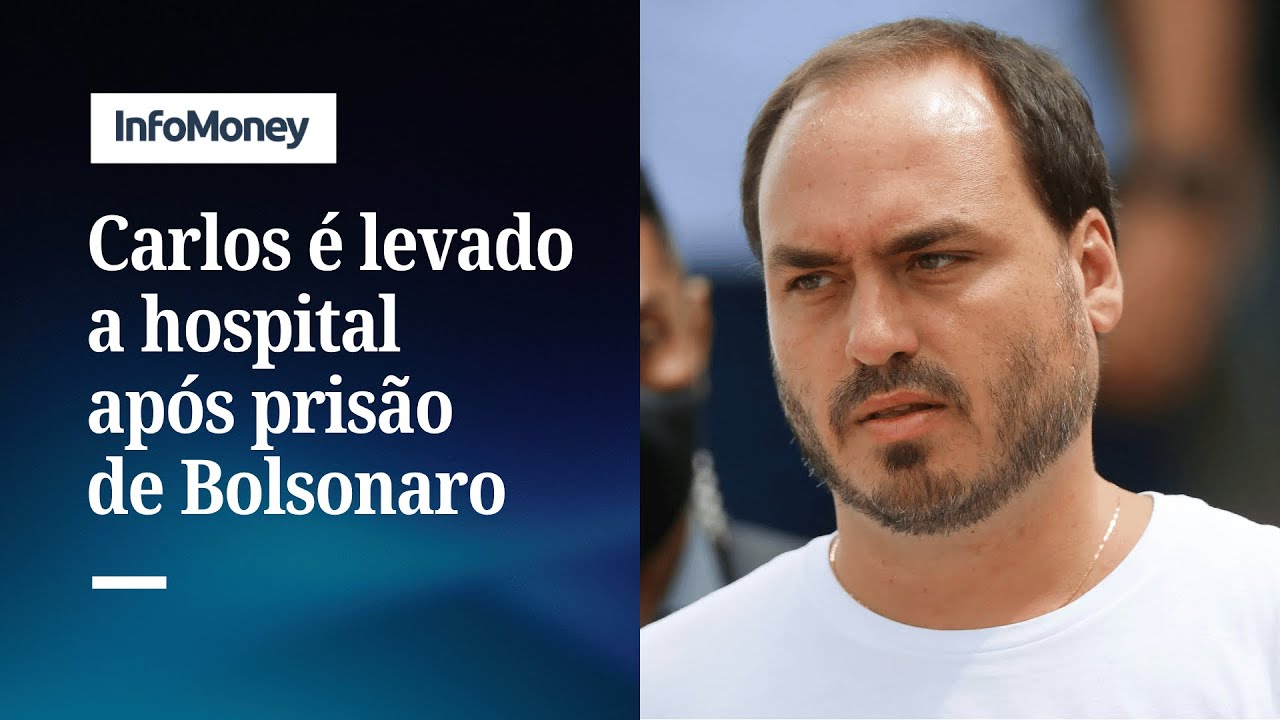 Carlos Bolsonaro passa mal após prisão domiciliar do pai | InfoMoney News