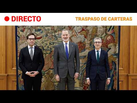 🔴DIRECTO | TRASPASO de CARTERAS a Carlos CUERPO y a ARCADI ESPAÑA | RTVE Noticias