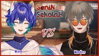 【Senin Sekolah】 @KeyOriesa VS @krowthornes  SIAPAKAH MASTER GEOGRAFIII