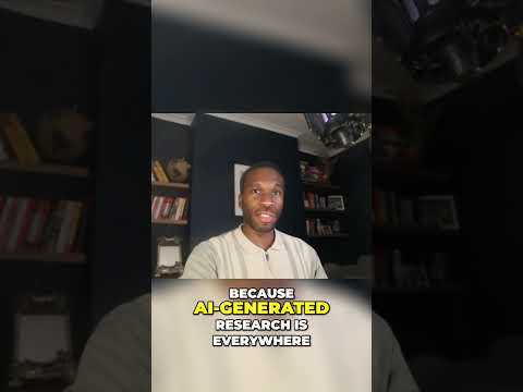 Can We Trust AI Research The Rise of Cheap Knowledge Work #factchecker #deepresearch #chatgpt #ai