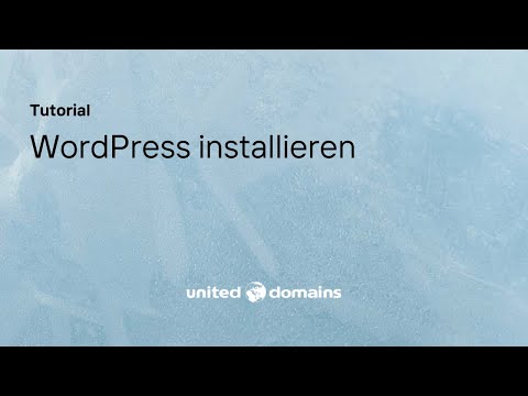 Wordpress Installation einfach erklärt | united-domains