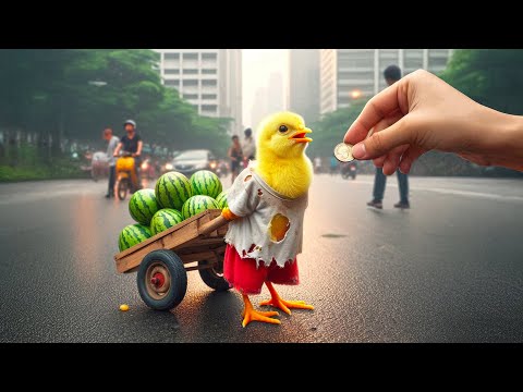 😥🐥Chick got insulted by other chicks🐣🐥😢
