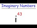 Complex Numbers and Their Operations