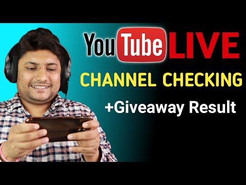 Sunday Channel Checking Live Stream & Giveaway Result | 25 July 2021