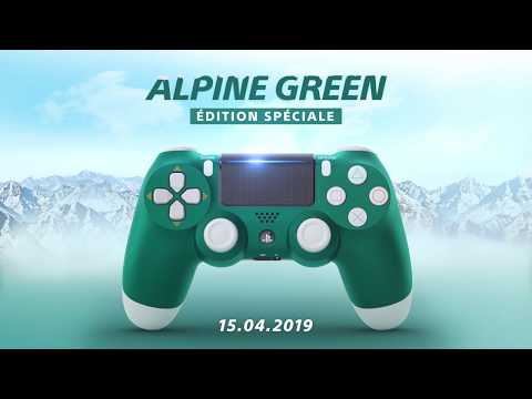 DUALSHOCK 4 Alpine Green | 15 avril | PS4