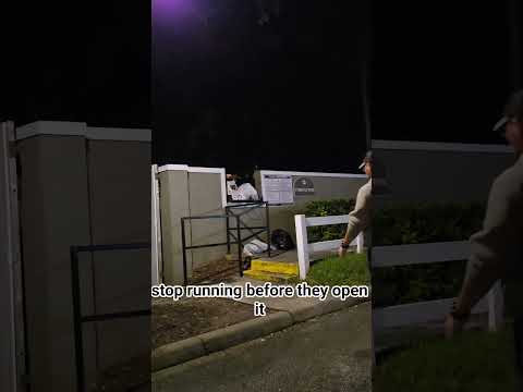 Second time taking the trash 🗑 to the compactor & forced to bring it back home! #viralvideo #viral