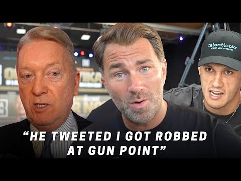 “I TOOK ON 4 ARMED ROBBERS IN MIAMI ALLEGEDLY..” Eddie Hearn ON MUGGING REPORT | OPETAIA NYIKA ￼