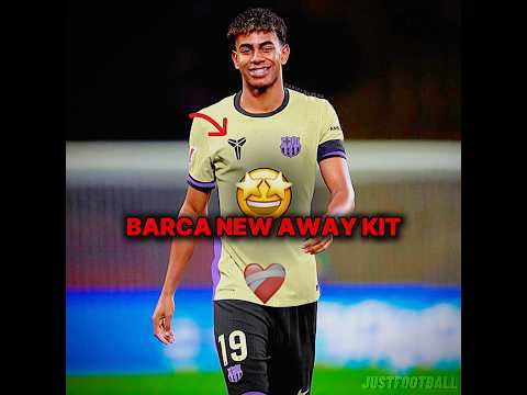 Barce New Away Kit X Kobe Bryant🤩