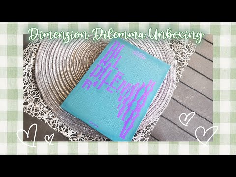 Dimension Dilemma album unboxing