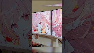 【Vtuberのデスク公開！？】Pixio電動昇降ゲーミングデスク組み立てる🫧Pixioデスクツアーちょっぴり覗き見❕🩷 #PR #Pixi