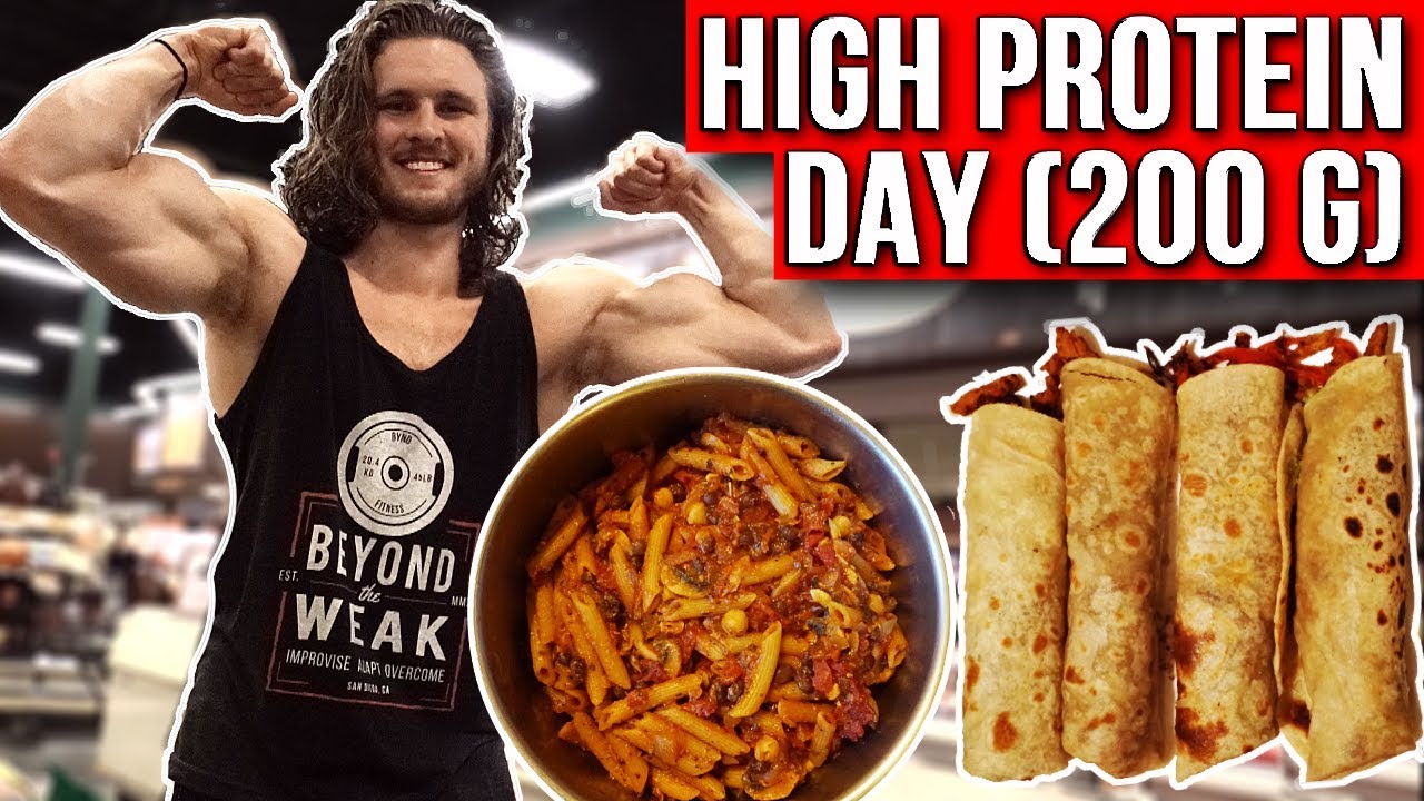 What A Vegan Bodybuilder REALLY Eats! (MACROS INCLUDED)