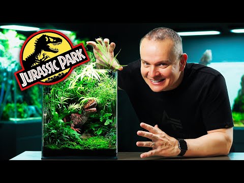 Building a Small Jurassic Park in a Terrarium