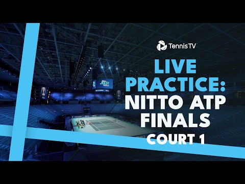 LIVE PRACTICE STREAM: Nitto ATP Finals | Court 1