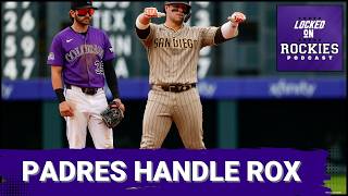 The San Diego Padres DOMINATE Colorado Rockies