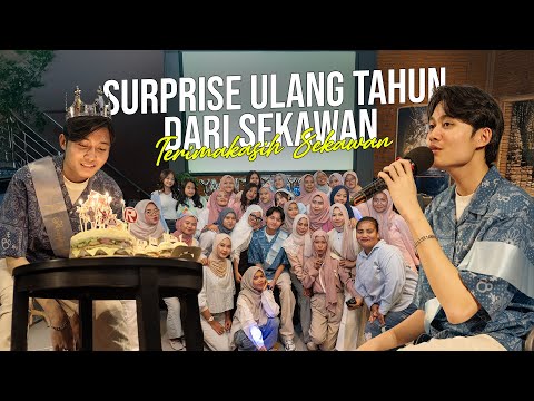 LEWAT SATU BULAN GAK NGARUH!! MASIH DAPAT SURPRISE ULANG TAHUN!! TERIMA KASIH SEKAWAN ❤️ | Njan Vlog